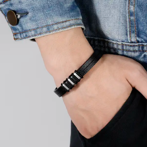 Bratara Slim Crew - Black
