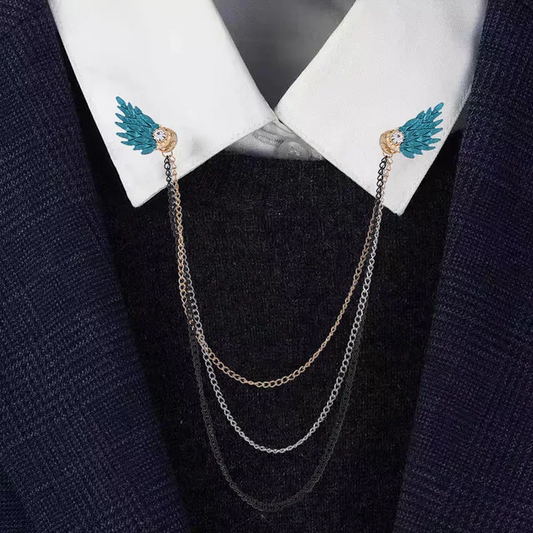 Brosa Wings Chain - Turcoaz