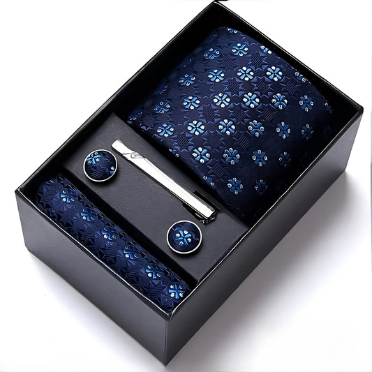 Set Albastru Imperial - Eleganță Florală