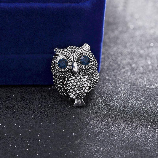 Brosa Hibou - Silver