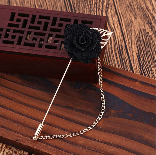Pin Rosy Black