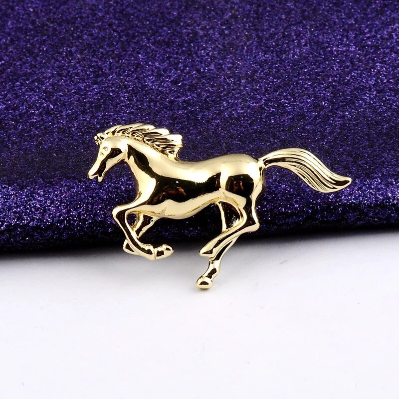 Brosa Running Horse - Gold