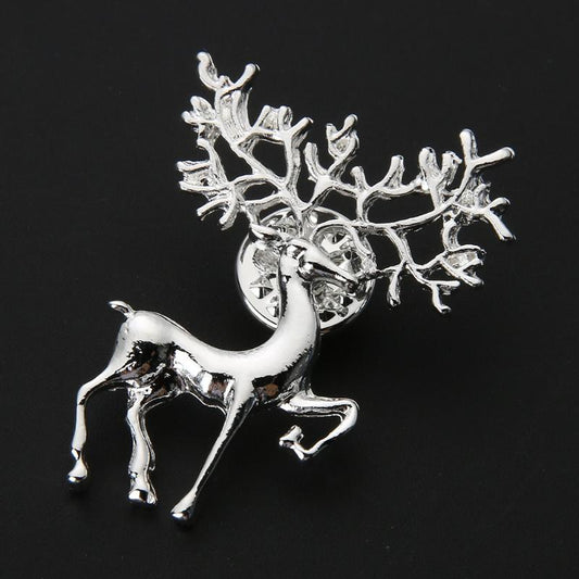 Pin Silver Stag