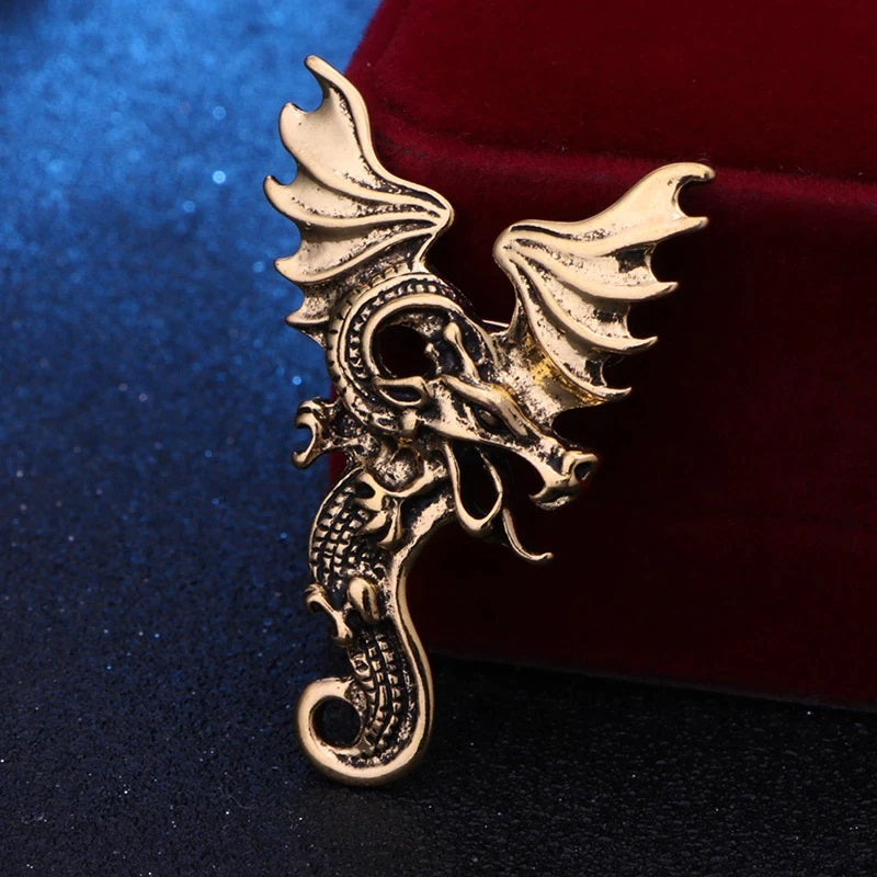 Brosa Dragon Wings - Gold