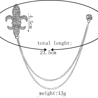 Collar Pin Creation - Silver