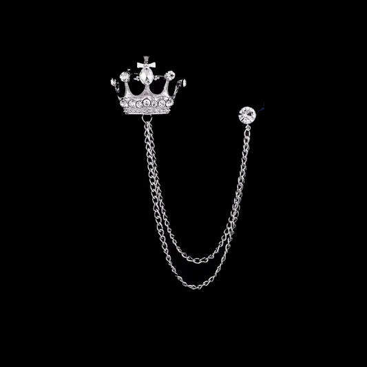 Collar Pin British Crown