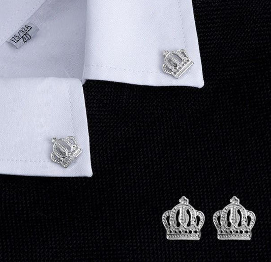 Pin Crown Double - Silver