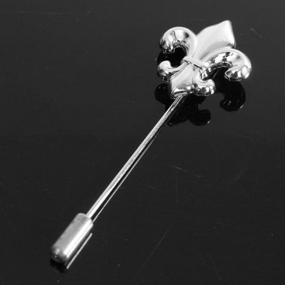 Pin Fleur de Lis Silver