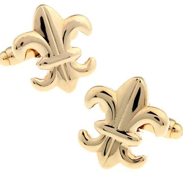 Butoni Fleur de Lis - Gold